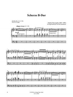 Scherzo B-Dur von Modest Petrowitsch Mussorgski 