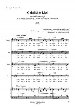 Die Himmel rühmen von Daniel Friedrich Eduard Wilsing 