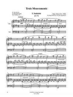 Trois Mouvements von Jehan Alain 
