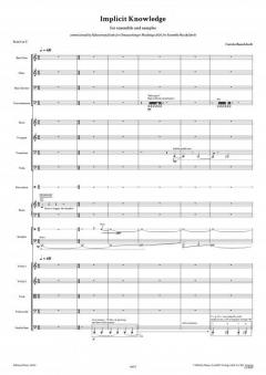 Implicit Knowledge von Carola Bauckholt 