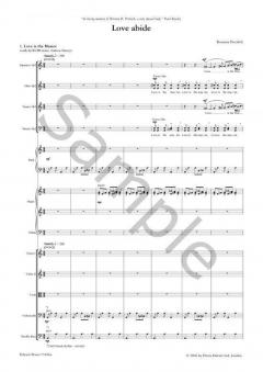 Love Abide von Roxanna Panufnik 