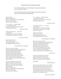 I Wear the Chain I Forg'd in Life von Judith Bingham 