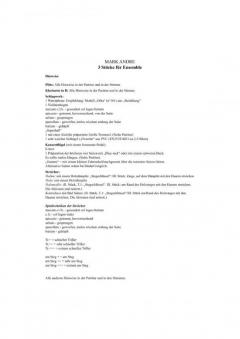 Drei Stücke von Mark Andre 