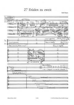 27 Etüden zu zweit von Ralf Hoyer 