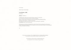 to an utterance - study von Rebecca Saunders 