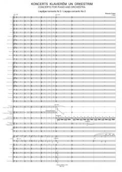 Concerto for Piano and Orchestra von Rihards Dubra im Alle Noten Shop kaufen (Partitur)
