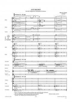Liturgien von Mauricio Kagel 