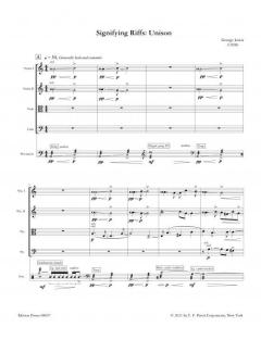 Signifying Riffs: Unison von George Lewis 