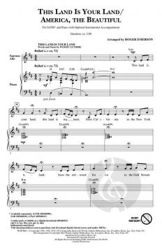 This Land Is Your Land - America the Beautiful von Katherine Lee Bates 