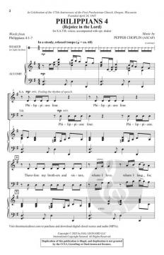 Philippians 4 von Pepper Choplin 