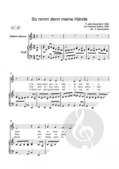 So nimm denn meine Hände von Friedrich Silcher (Download) 