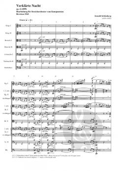 Verklärte Nacht op. 4  von Arnold Schönberg 