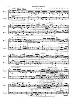 Englische Suite Nr. 2 von Johann Sebastian Bach 
