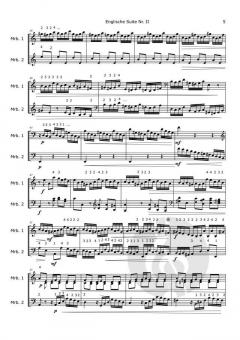 Englische Suite Nr. 2 von Johann Sebastian Bach 