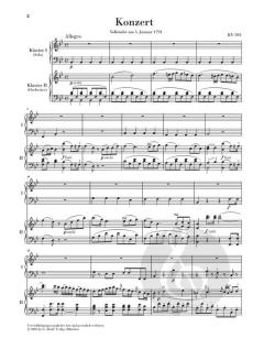 Klavierkonzert Nr. 27 B-Dur KV 595 von Wolfgang Amadeus Mozart im Alle Noten Shop kaufen