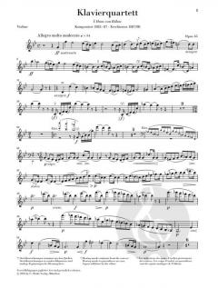 Klavierquartett Nr. 2 g-moll op. 45 von Gabriel Fauré 