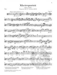 Klavierquartett Nr. 2 g-moll op. 45 von Gabriel Fauré 