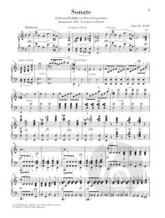 Klaviersonate a-moll op. 42 D 845 von Franz Schubert im Alle Noten Shop kaufen