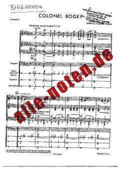 Colonel Bogey (Kenneth J. Alford) 