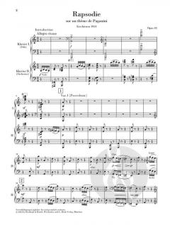 Rapsodie sur un thème de Paganini op. 43 von Sergei Rachmaninow 