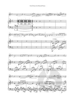 4 Pieces op. 35 von Reinhold Glière 
