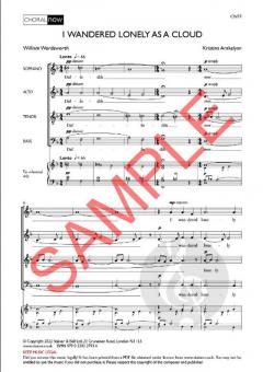 I Wandered Lonely As a Cloud von Kristina Arakelyan 