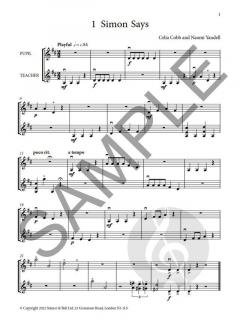 Cool Beans - Violin Duets von Celia Cobb im Alle Noten Shop kaufen