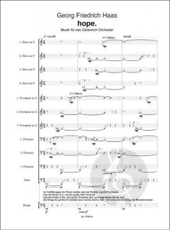 hope. von Georg Friedrich Haas 