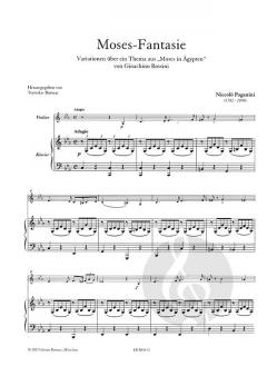 Moses-Fantasie von Niccolò Paganini 