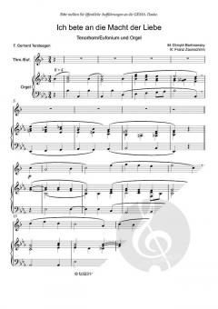 Ich bete an die Macht der Liebe von Dmitri Stepanowitsch Bortniansky (Download) 