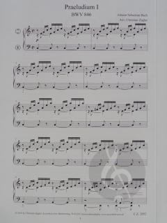 3 Präludien aus dem Wohltemperierten Klavier 1 von Johann Sebastian Bach 