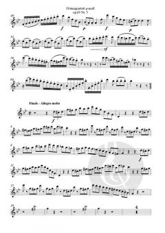 Flötenquartett  g-moll op.69 von Georg Schneder 