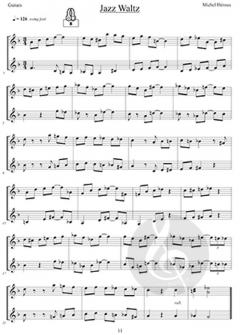 Plectrum Guitar Duets von Michel Heroux 