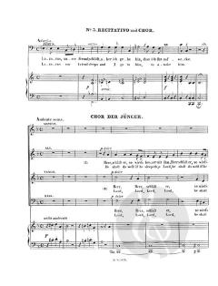 Die Auferweckung des lazarus von Carl Loewe 