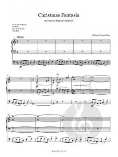 Christmas Fantasia on Popular English Melodies  von William Thomas Best 