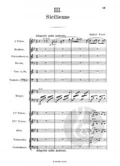 Suite aus Palléas et Mélisande op. 80 von Gabriel Fauré 