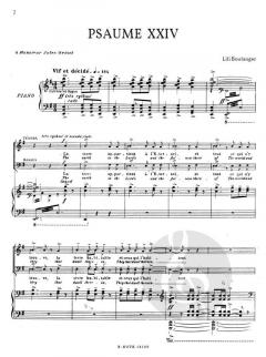 Psalm 24 von Lili Boulanger 