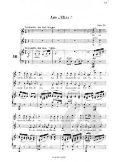 18 Duette von Felix Mendelssohn Bartholdy 