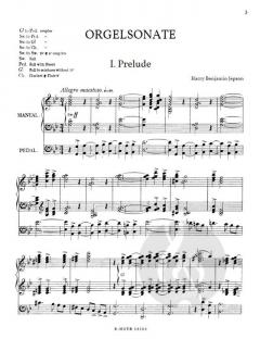 Orgelsonate g-Moll von Harry Benjamin Jepson im Alle Noten Shop kaufen