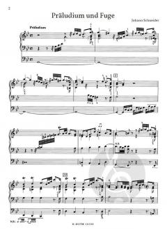 3 Präludien und Fugen  von Johann Schneider 
