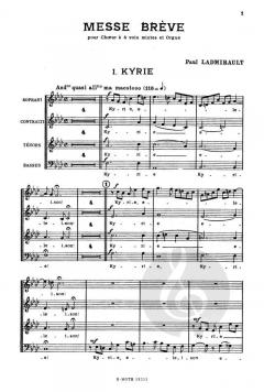 Messe brève von Paul Ladmirault 