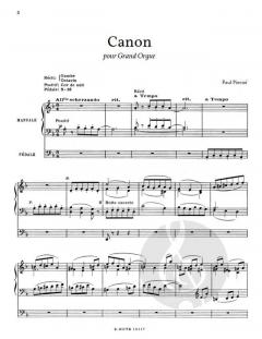 Canon von Paul Pierné 