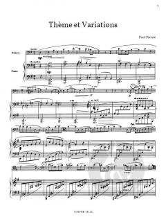 Thema und Variationen von Paul Pierne 