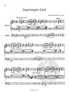 Impromptu-Lied op. 142 von Jean-Marie Plum 