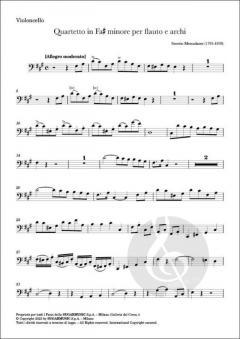 Quartetto n. 10 in fa# minore von Saverio Mercadante 