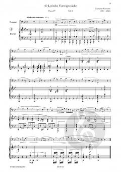 40 Lyrische Vortragsstücke op. 17 - 1. Teil von Giuseppe Concone 