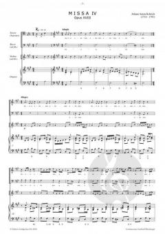 Missa 4 op. 18 von Johann Anton Kobrich 