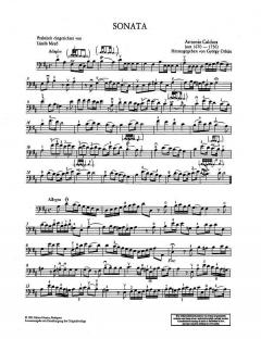 Sonate D-Dur von Antonio Caldara 