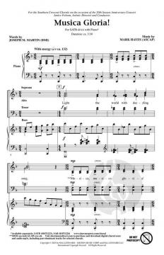 Musica Gloria! von Mark Hayes 