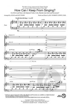 How Can I Keep from Singing von Robert Lowry 